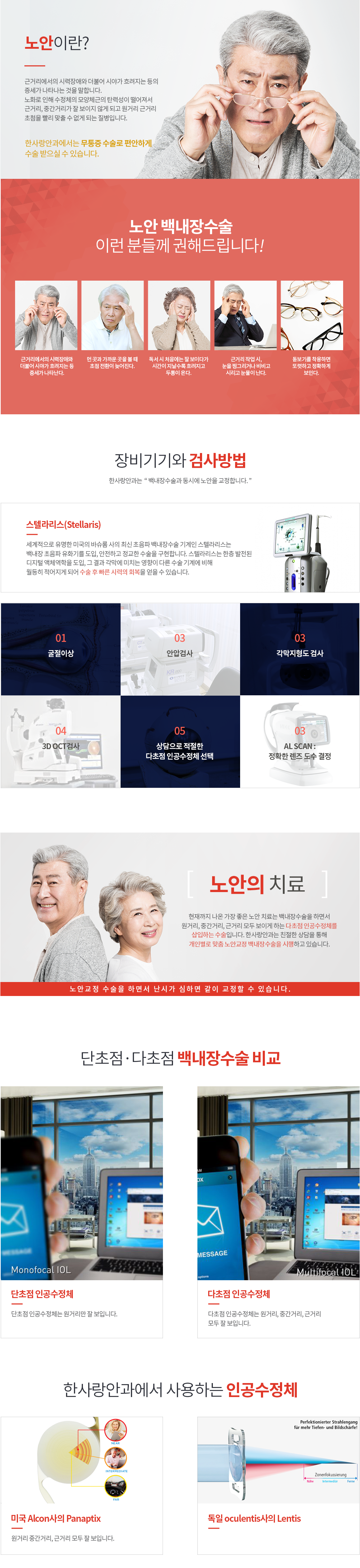노안 백내장